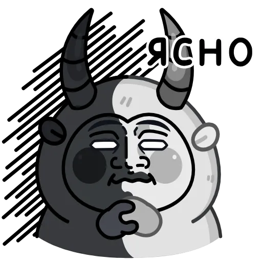 🗿 Эмодзи «Анимированный набор эмоджи с Йети из ВК» для Telegram