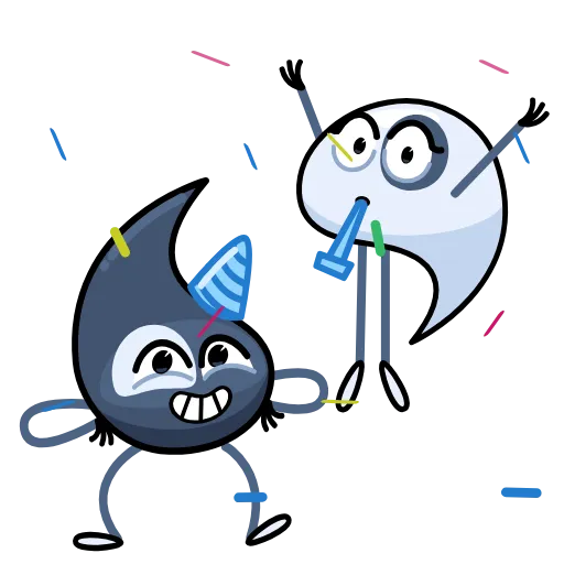 🥳 Эмодзи «Ying Yang» для Telegram