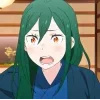 😰 Эмодзи «Rezero #anime #girl» для Telegram