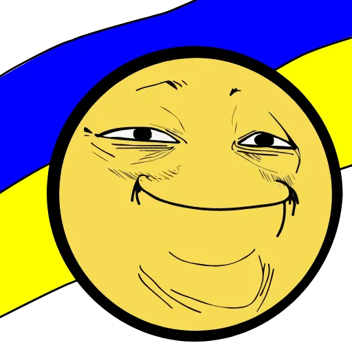 🇺🇦 Эмодзи «YOBA» для Telegram