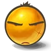 ☹️ Эмодзи «🤬 Желтки» для Telegram