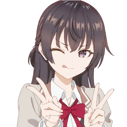 ✋ Стикер «Yuki Suou» для Telegram
