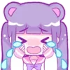 😭 Эмодзи «Yume Girl» для Telegram