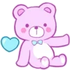 🐻 Эмодзи «Yume Girl» для Telegram