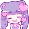 🥰 Эмодзи «Yume Girl» для Telegram