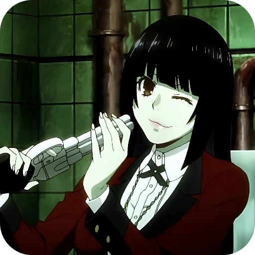 🥰 Стикер «Yumeko Jabami» для Telegram