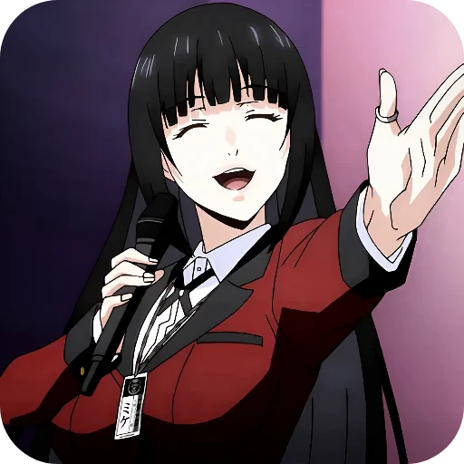 😁 Стикер «Yumeko Jabami» для Telegram