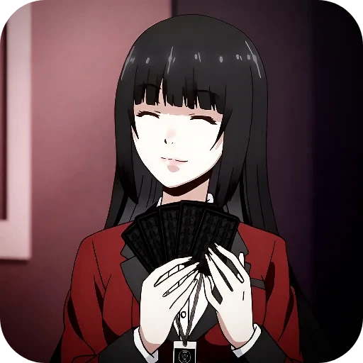 🥰 Стикер «Yumeko Jabami» для Telegram