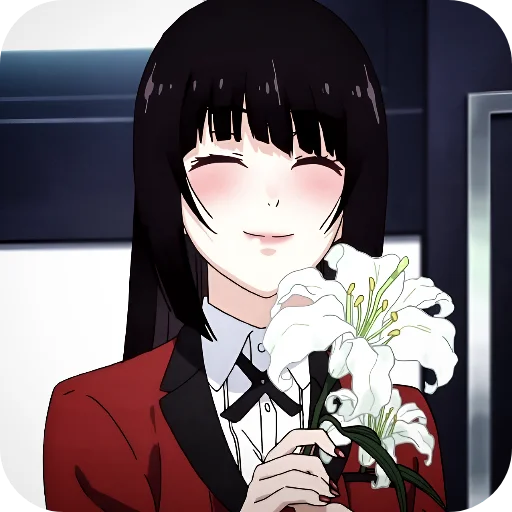 🥰 Стикер «Yumeko Jabami» для Telegram