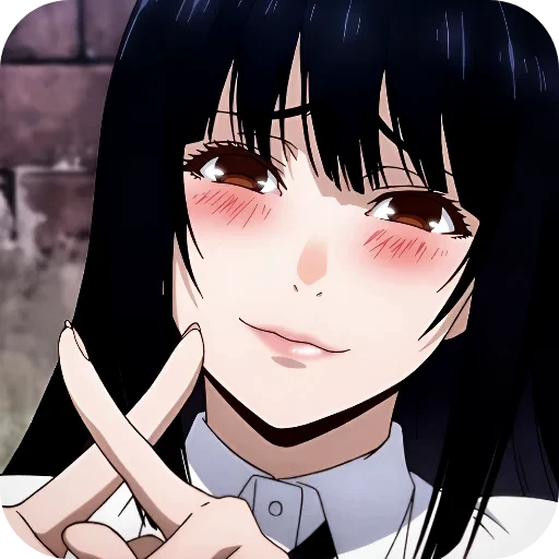 🥰 Стикер «Yumeko Jabami» для Telegram