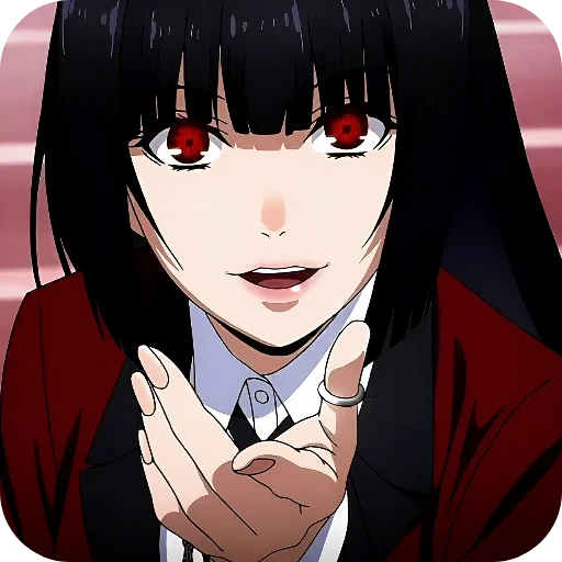 😁 Стикер «Yumeko Jabami» для Telegram