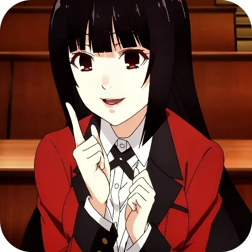 😁 Стикер «Yumeko Jabami» для Telegram