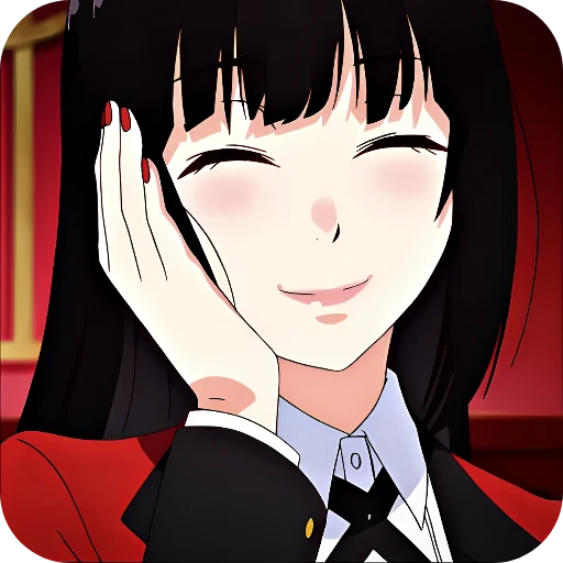 🥰 Стикер «Yumeko Jabami» для Telegram