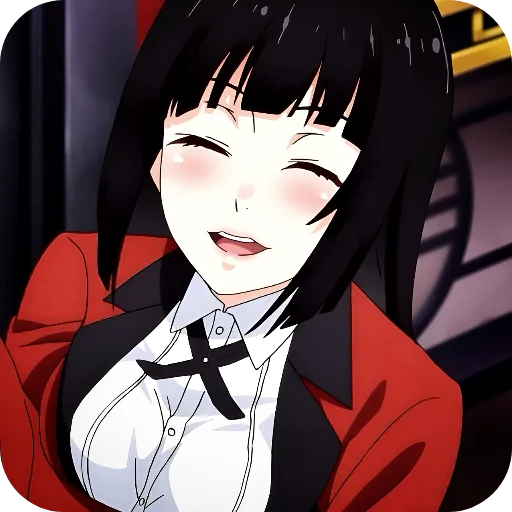 🥰 Стикер «Yumeko Jabami» для Telegram