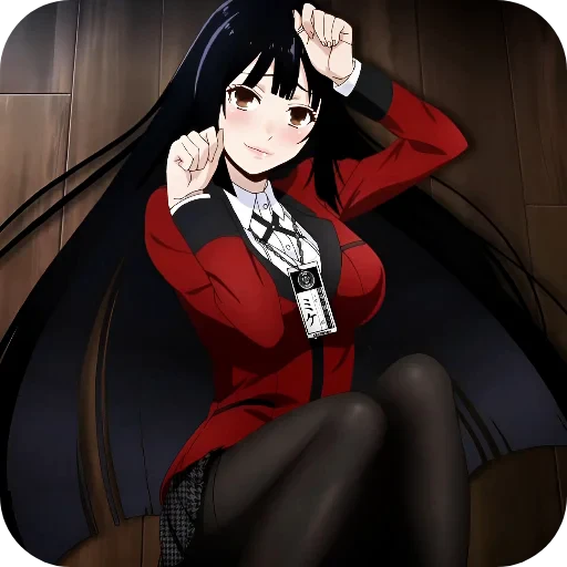 🥰 Стикер «Yumeko Jabami» для Telegram