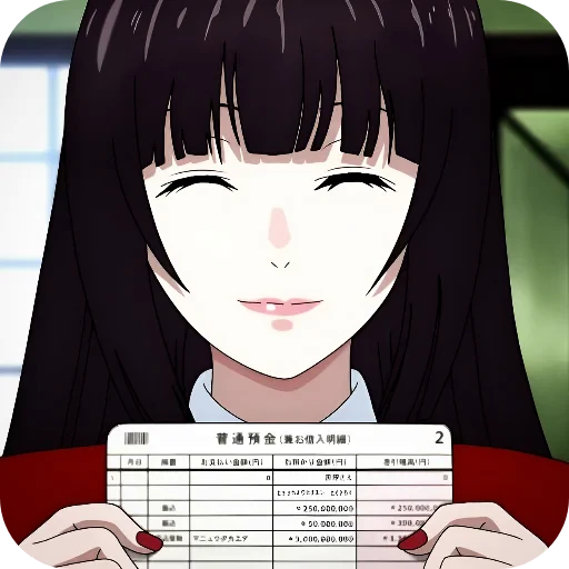 🥰 Стикер «Yumeko Jabami» для Telegram