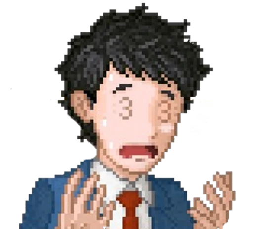 Стикерпак Yuppie psycho для Telegram — скачать