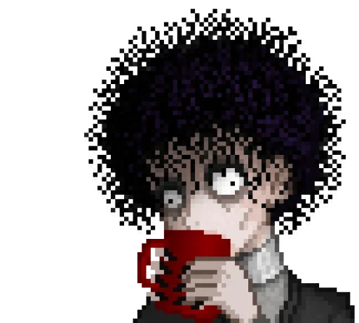 🤭 Стикер «Yuppie psycho» для Telegram