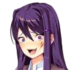 Эмодзи Yuri Ddlc для Telegram — скачать