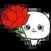 🌹 Эмодзи «Red #status #color #red #girl» для Telegram