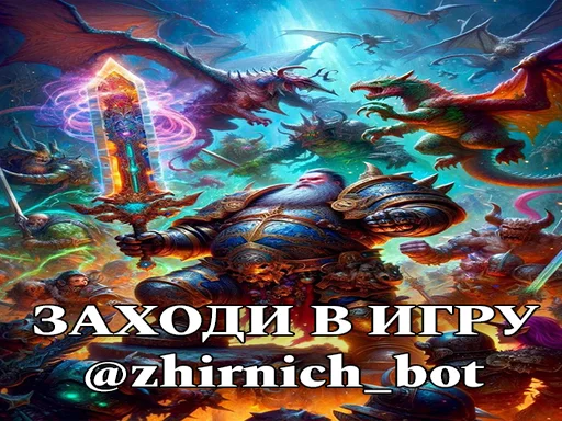 ⭐️ Стикер «ЖИРНИЧИ» для Telegram