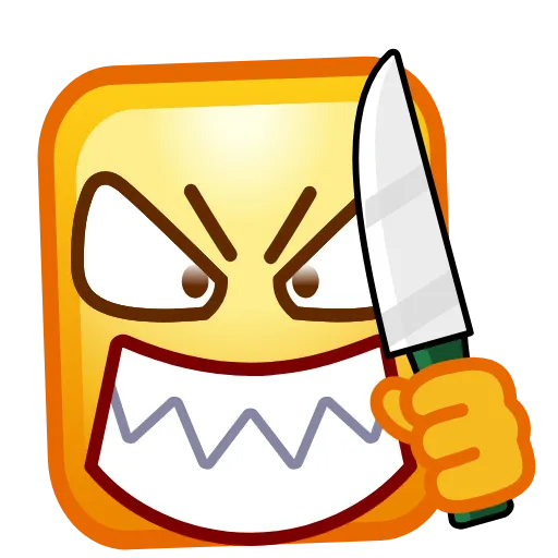 😠 Эмодзи «Буквы анимированные и смайлики» для Telegram