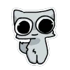🙂 Эмодзи «🤩 Silly cats» для Telegram