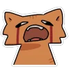 😫 Эмодзи «🤩 Silly cats» для Telegram
