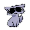 😔 Эмодзи «🤩 Silly cats» для Telegram