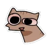 🫥 Эмодзи «🤩 Silly cats» для Telegram
