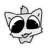 😋 Эмодзи «🤩 Silly cats» для Telegram