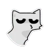 😙 Эмодзи «🤩 Silly cats» для Telegram