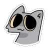 🙃 Эмодзи «🤩 Silly cats» для Telegram