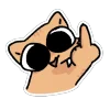 🖕 Эмодзи «🤩 Silly cats» для Telegram