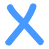 🩵 Эмодзи «ещё синие буквы и иконки» для Telegram