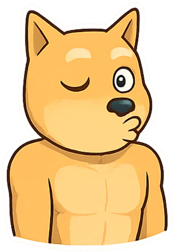 😗 Стикер «За шаву» для Telegram