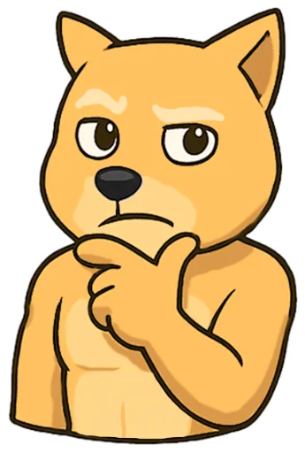 🤔 Стикер «За шаву» для Telegram