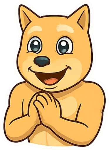 🥹 Стикер «За шаву» для Telegram