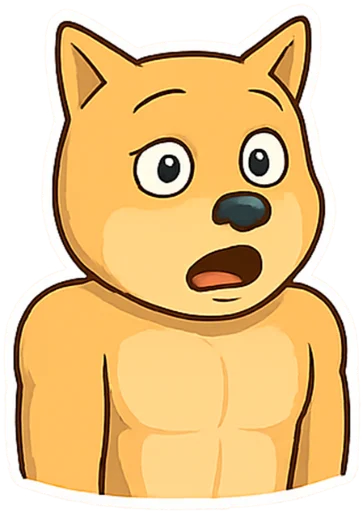 😦 Стикер «За шаву» для Telegram