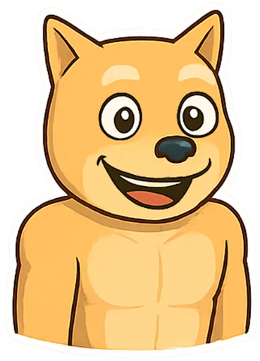 😀 Стикер «За шаву» для Telegram