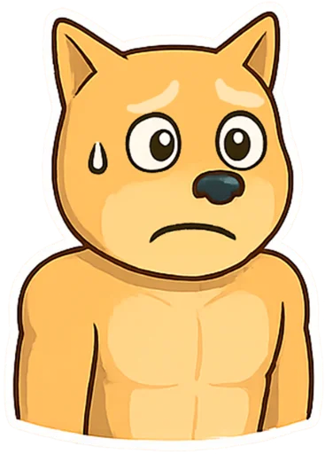 😓 Стикер «За шаву» для Telegram