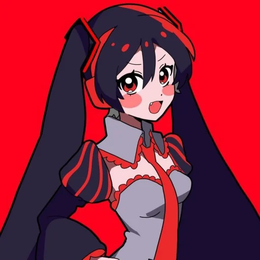 🏮 Стикер «Zatsune Miku» для Telegram