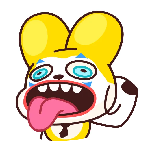 😵‍💫 Стикер «Зайчелло» для Telegram