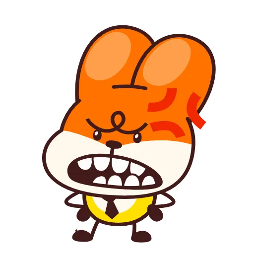 🤬 Стикер «Зайчелло» для Telegram