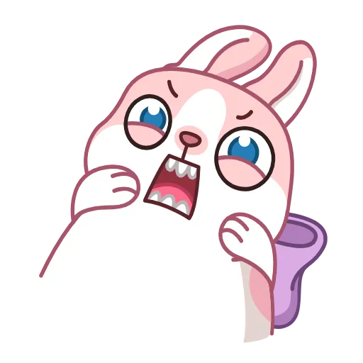 🤬 Эмодзи «Зайка» для Telegram