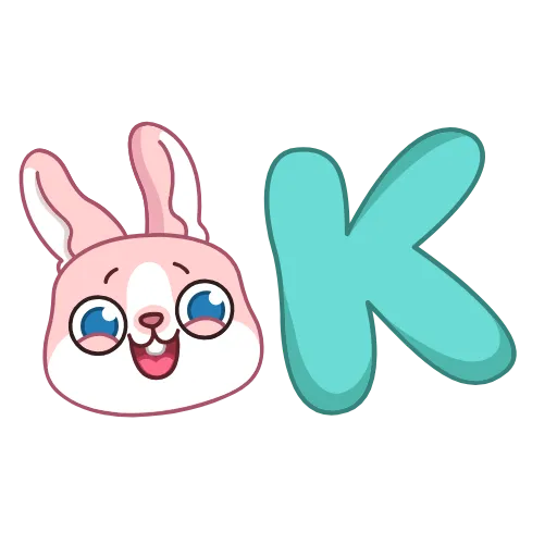 👌 Эмодзи «Зайка» для Telegram
