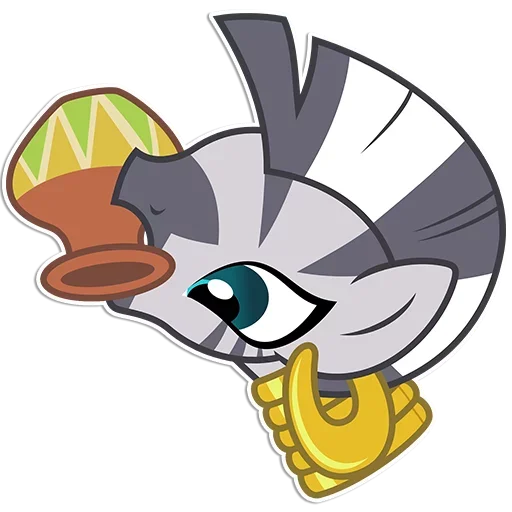 🏺 Стикер «Zecora» для Telegram