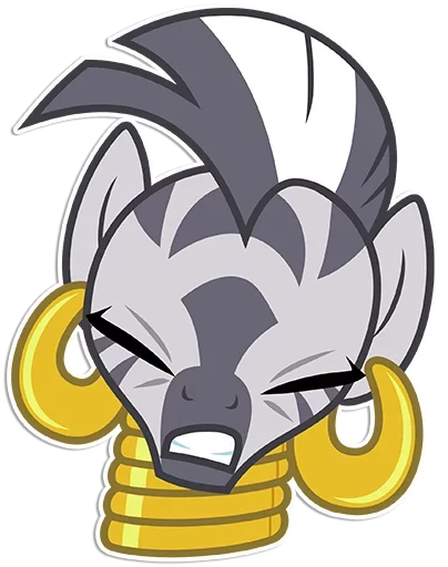 😣 Стикер «Zecora» для Telegram