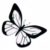 🦋 Эмодзи «Black fashion #color #black #white» для Telegram