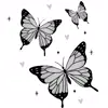 🦋 Эмодзи «Black fashion #color #black #white» для Telegram